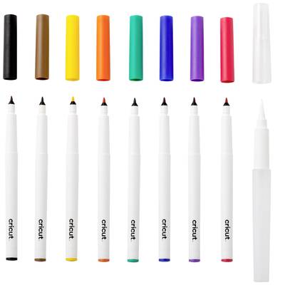 Buy Cricut Aquarellstiften & -pinsel, 9er Pen set Green, Blue